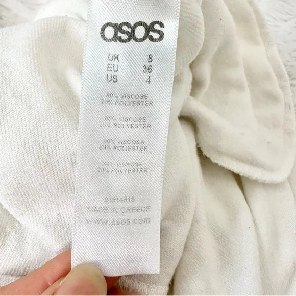 ASOS Cloth White Romper - Picture 12 of 13